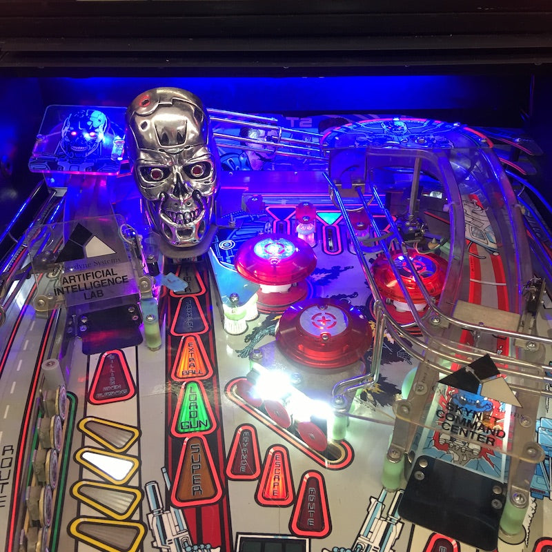 T2 Pinball Backboard Illumination