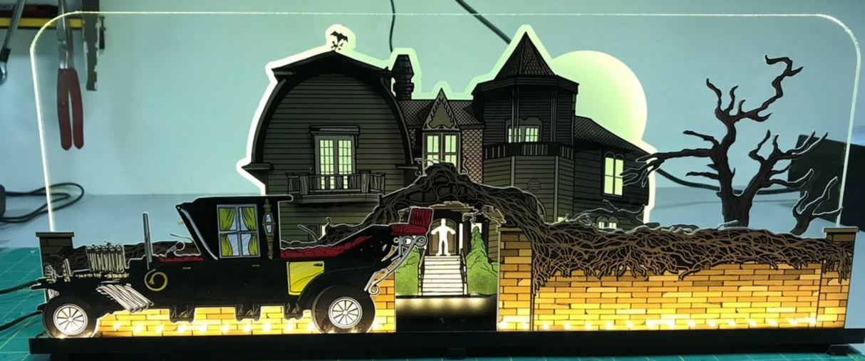 The Munsters Pinball 3D Topper