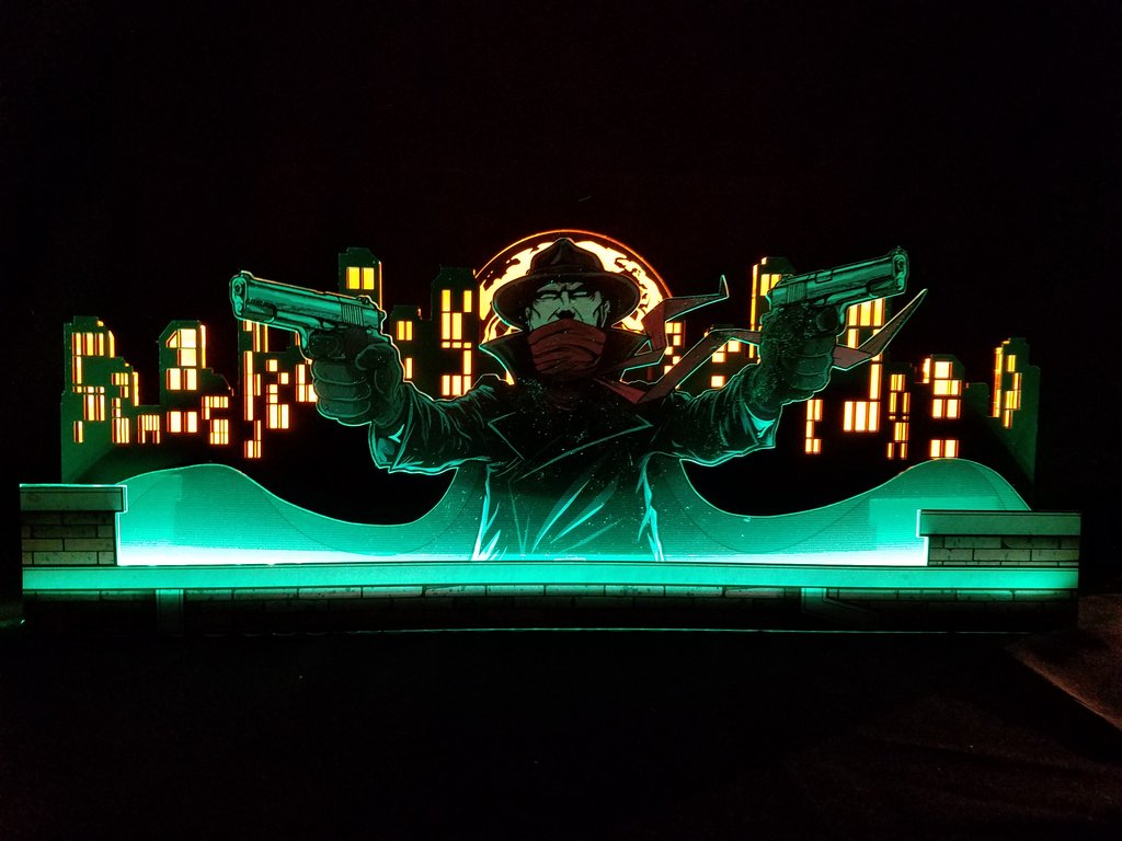 The Shadow Pinball Topper