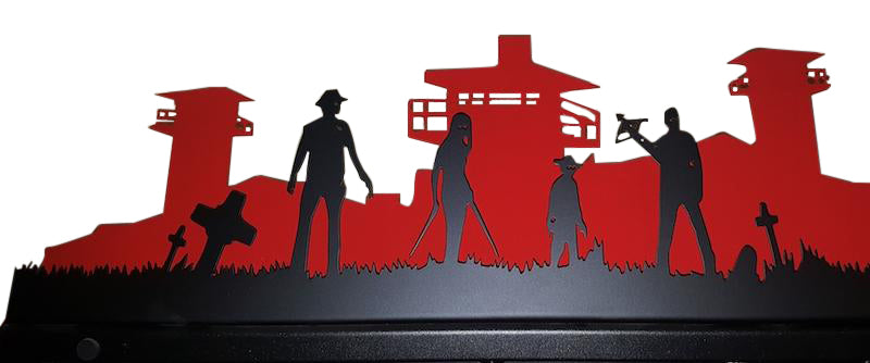 The Walking Dead Pinball Silhouette Topper