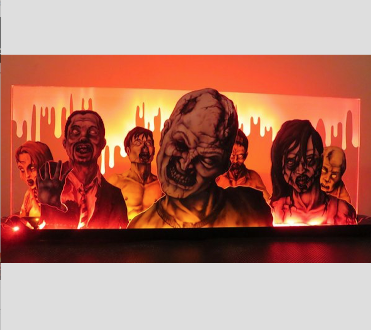The Walking Dead Zombie Pinball Topper