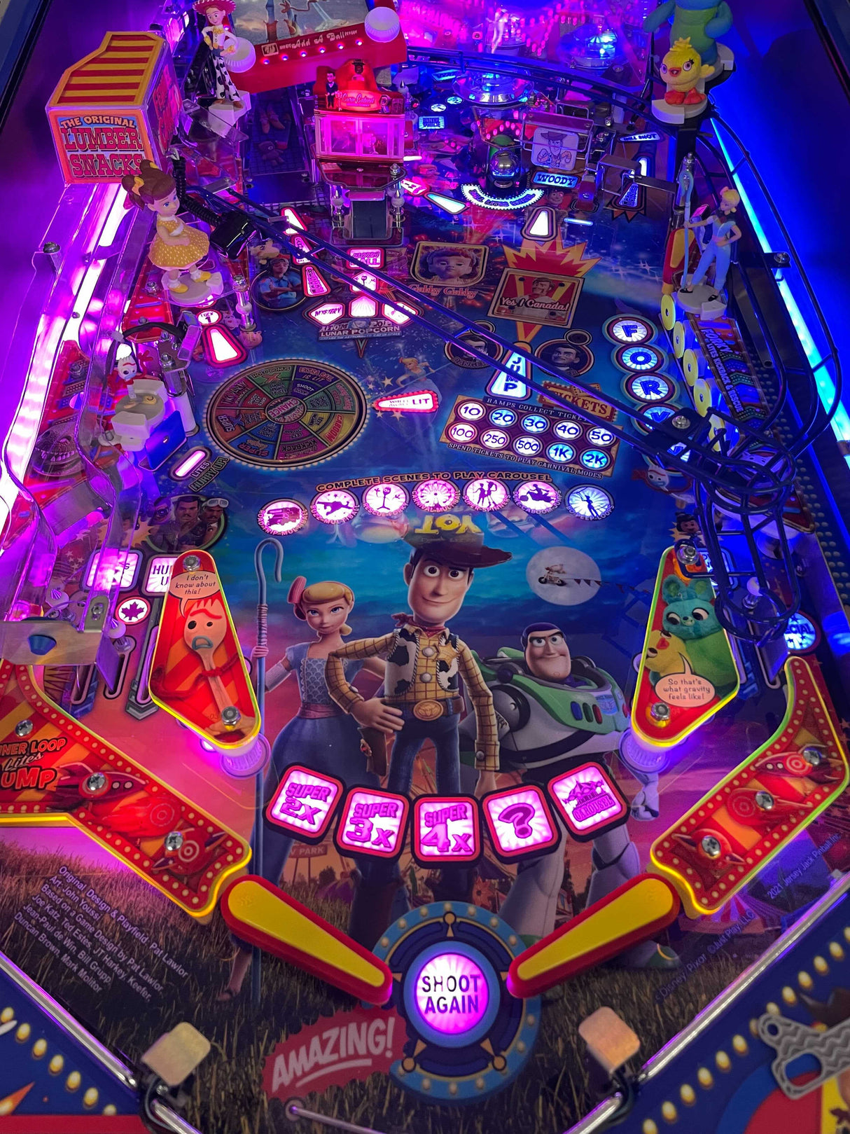 Toy Story 4 Pinball Figurine Mount
