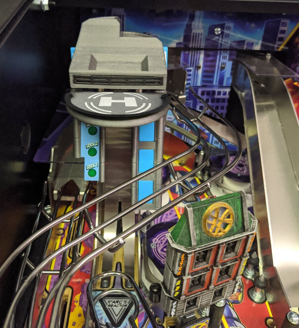 Avengers Infinity Quest Pinball Avengers Tower