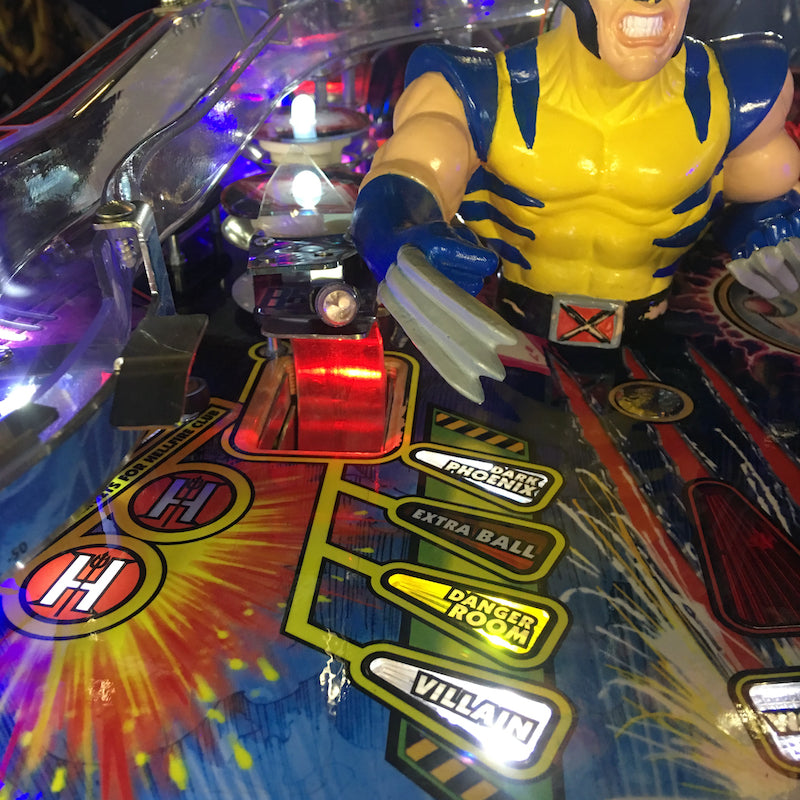 X-Men Pinball Scoop Illumination