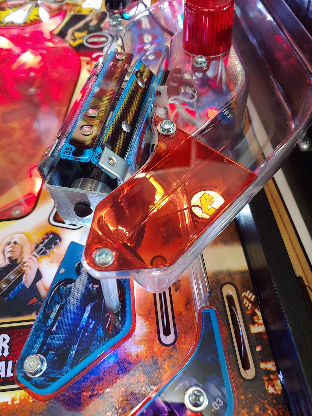 AC/DC Pinball Color Guard Protectors