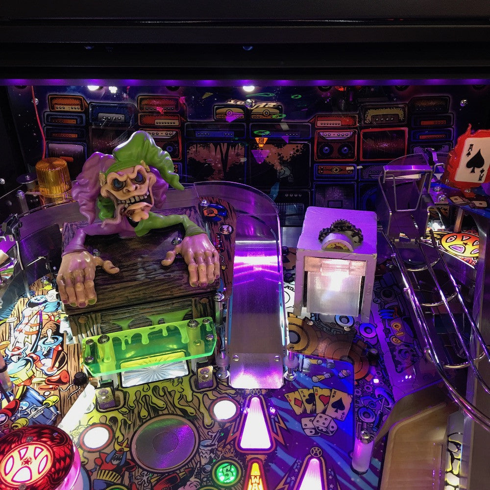 Aerosmith Pinball Backboard Illumination