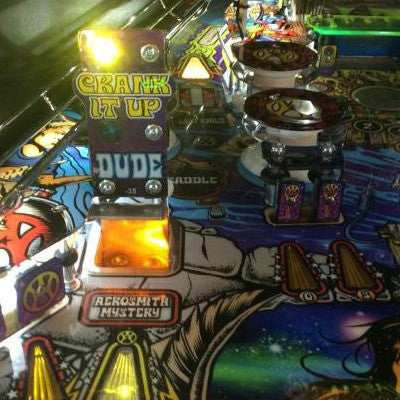 Aerosmith Pinball Crank It Up Scoop Illumination