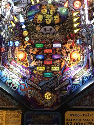 Aerosmith Pinball Plastic Protectors