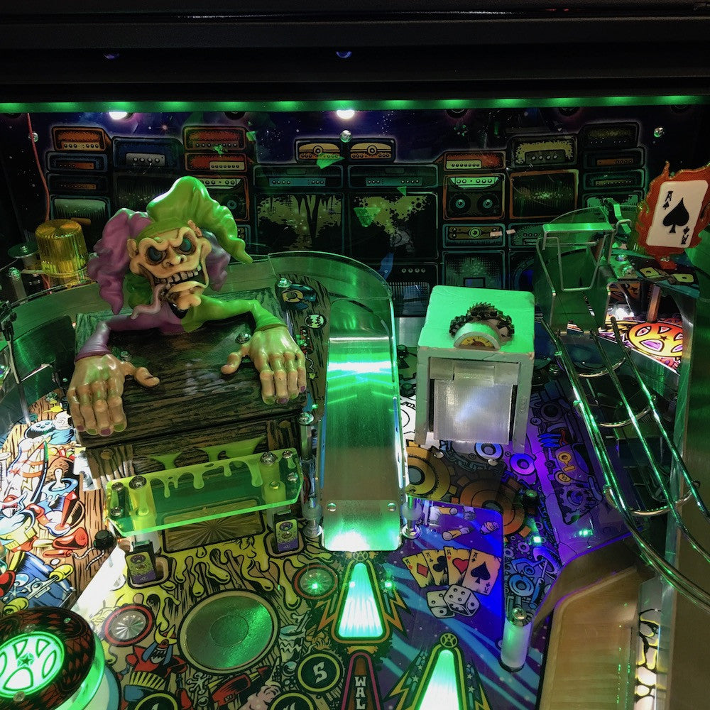 Aerosmith Pinball Backboard Illumination