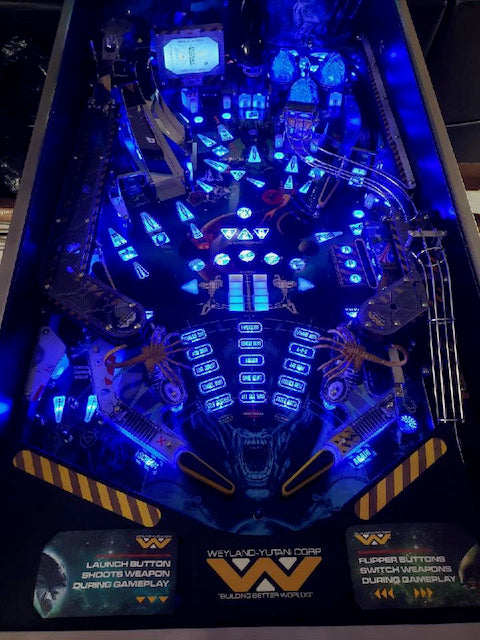Alien Pinball Plastic Protectors