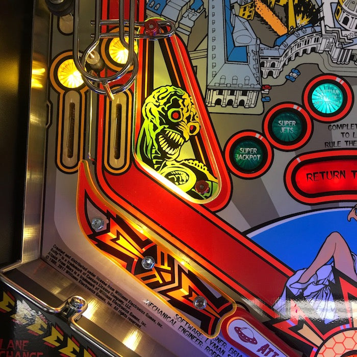 Attack from Mars Pinball Plastic Protectors