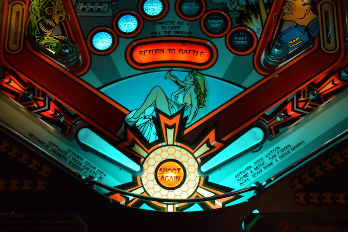 Attack from Mars Pinball Trough Lighting Kit