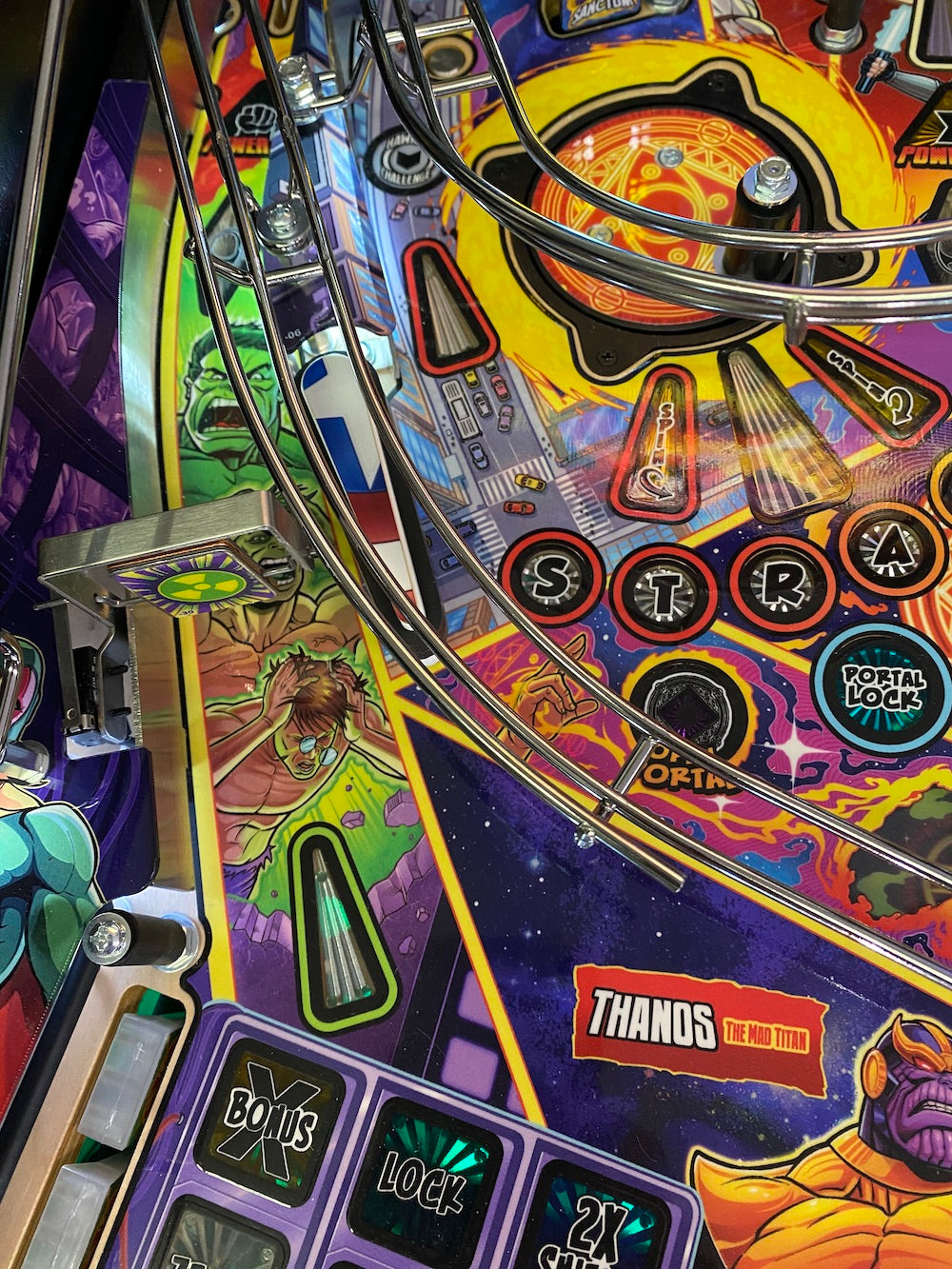 Avengers Infinity Quest Stars and Stripes Flipper Bat Toppers