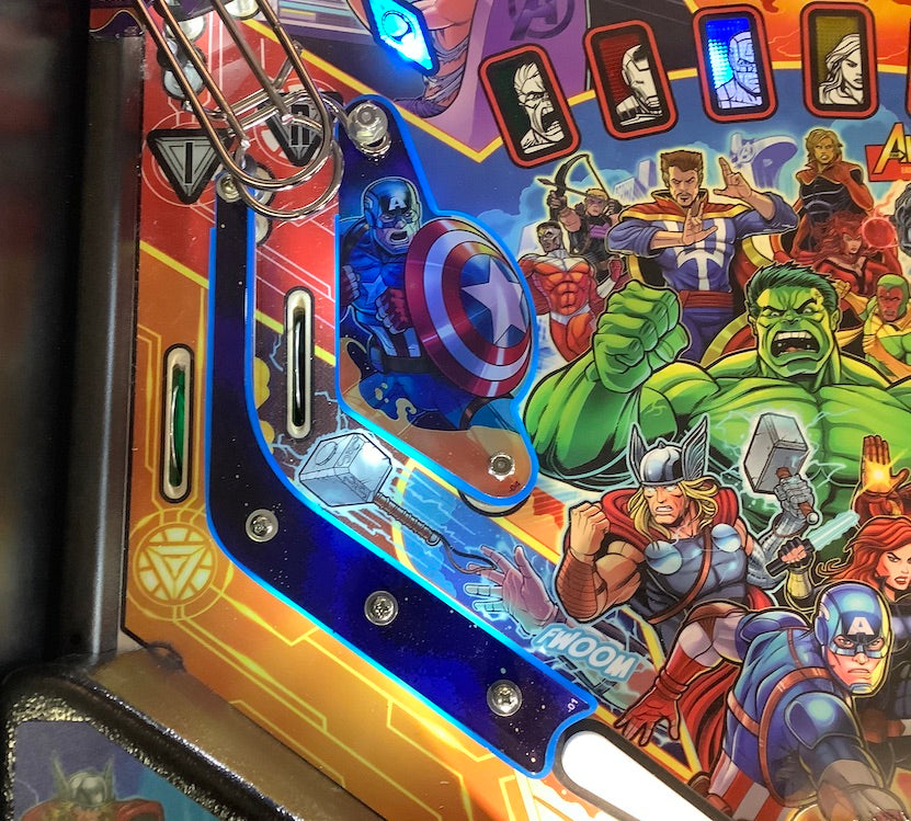 Avengers Infinity Quest Pinball Plastic Protector Set