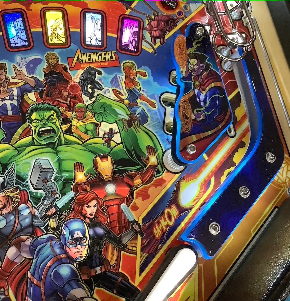 Avengers Infinity Quest Pinball Plastic Protector Set