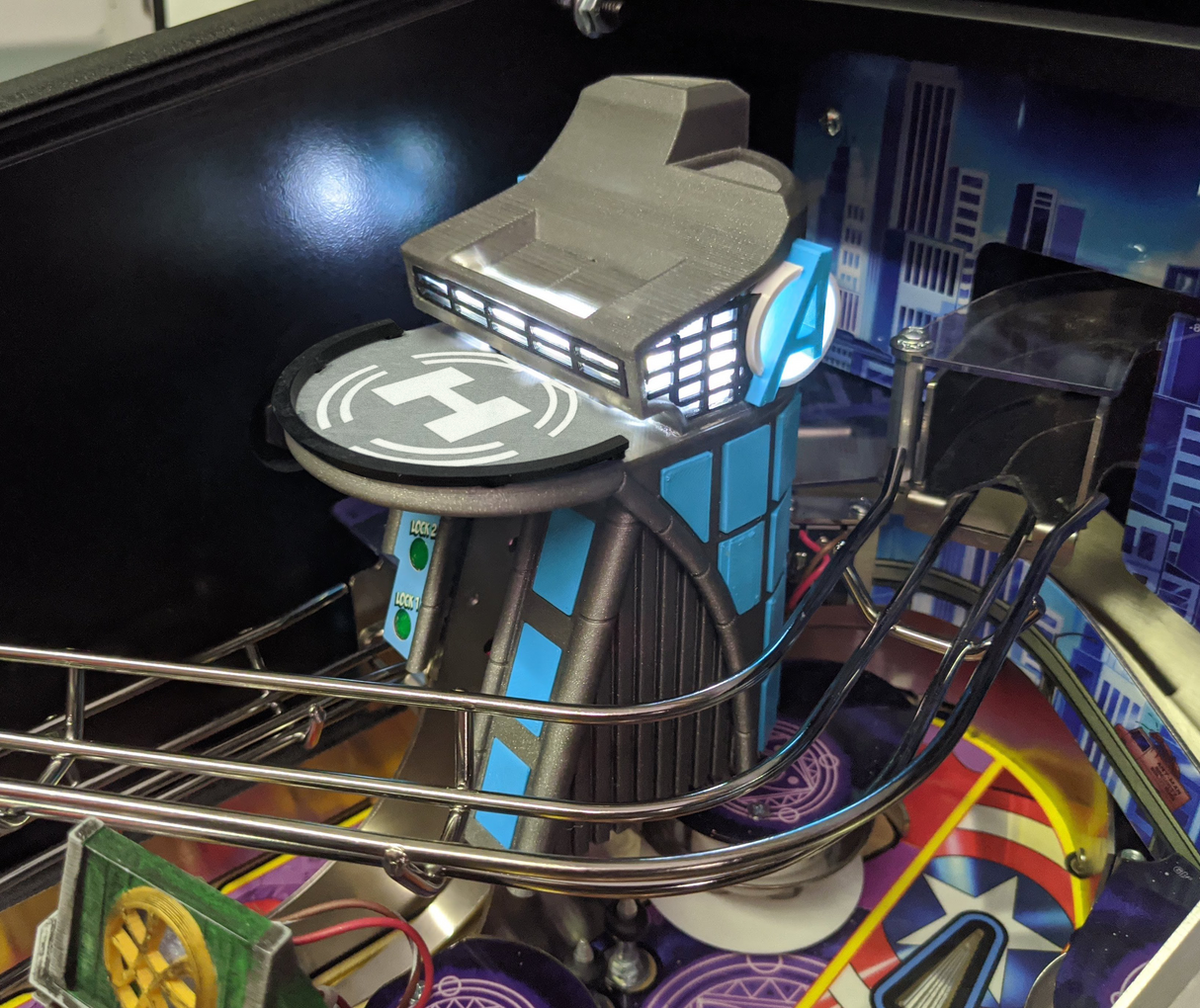 Avengers Infinity Quest Pinball Avengers Tower