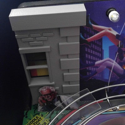 Batman 66 Pinball Backboard Building
