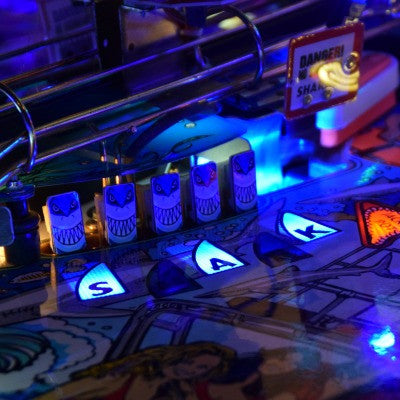 Baywatch Pinball Scoop Illumination