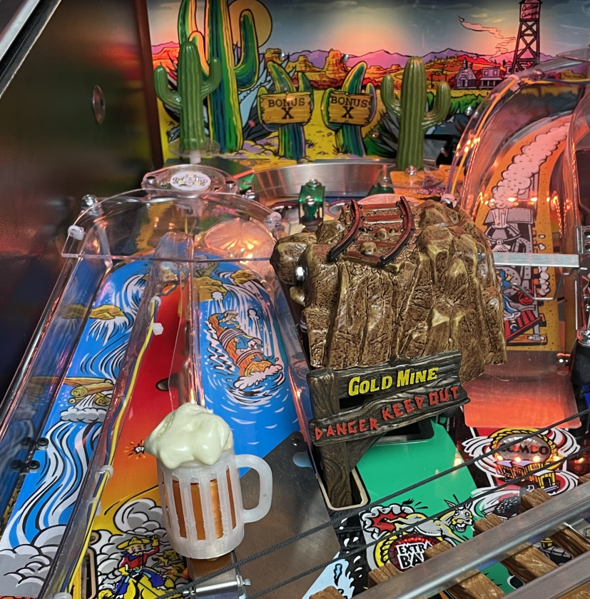 Cactus Canyon Pinball Beer Stein