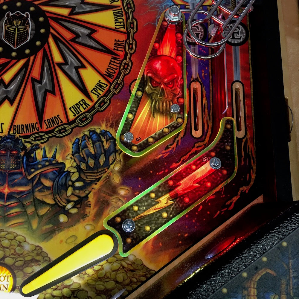 Black Knight Pinball Plastic Protectors