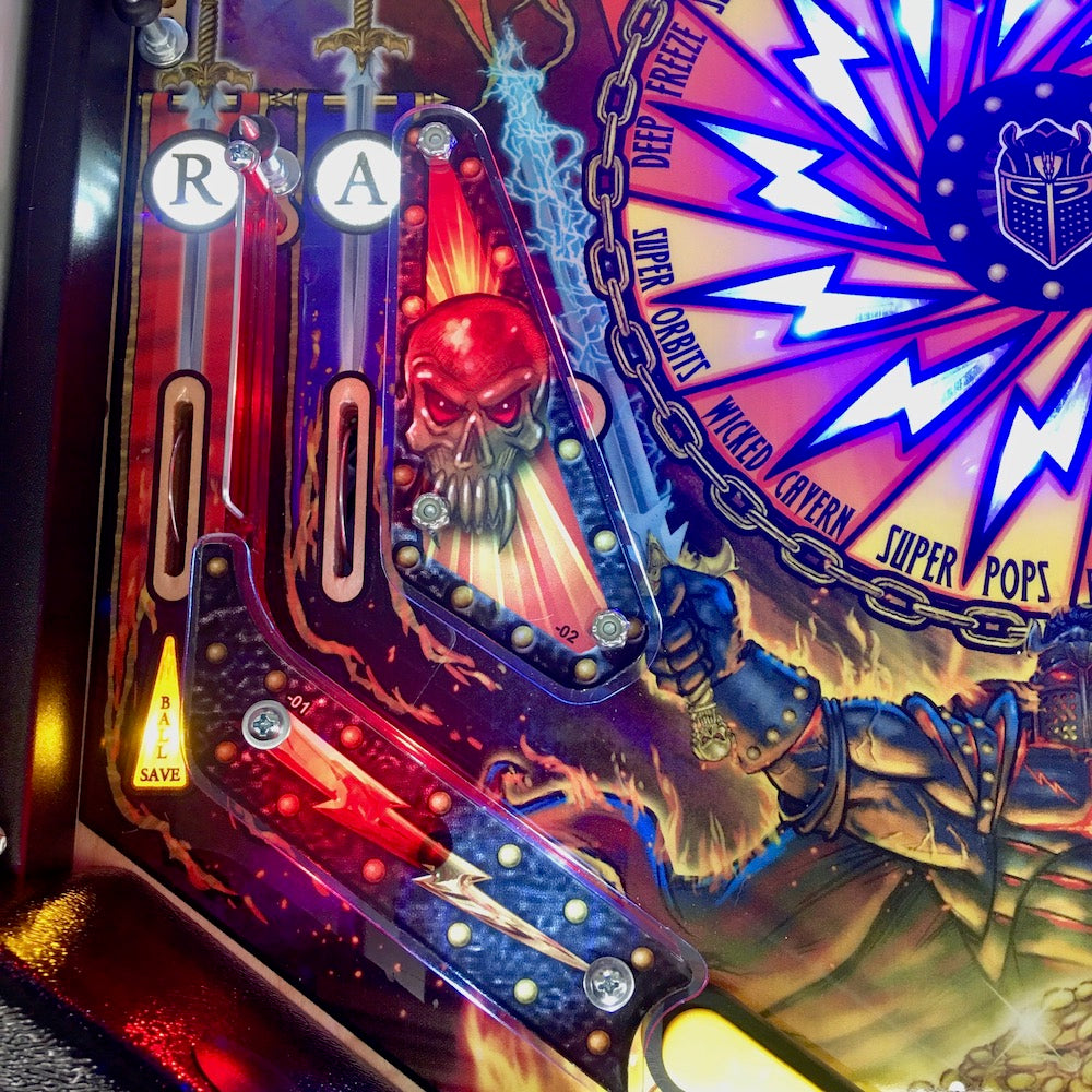 Black Knight Pinball Plastic Protectors