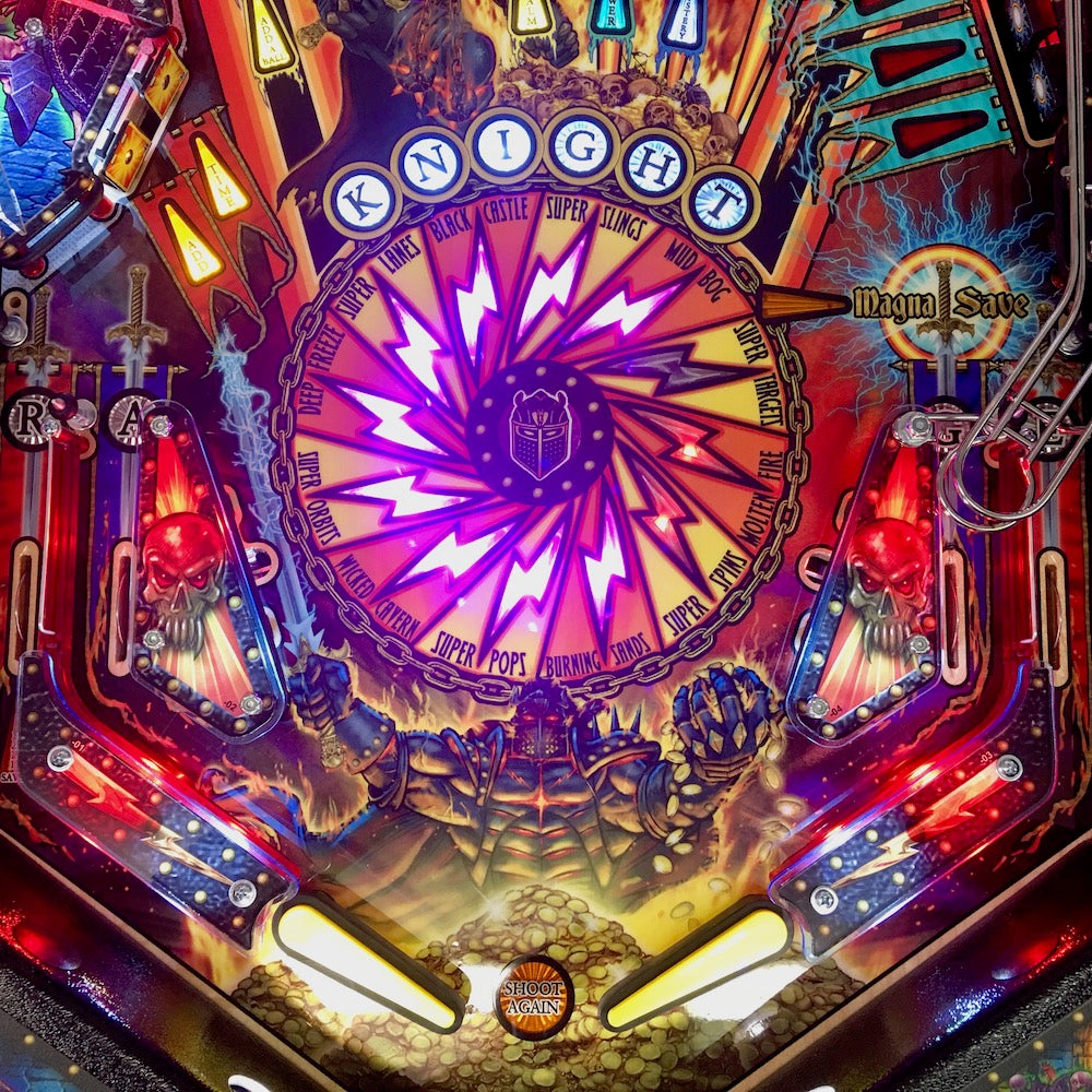 Black Knight Pinball Plastic Protectors