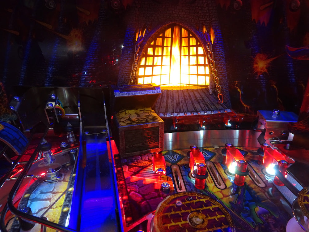 Black Knight Pro Pinball Chest Diverter Cover