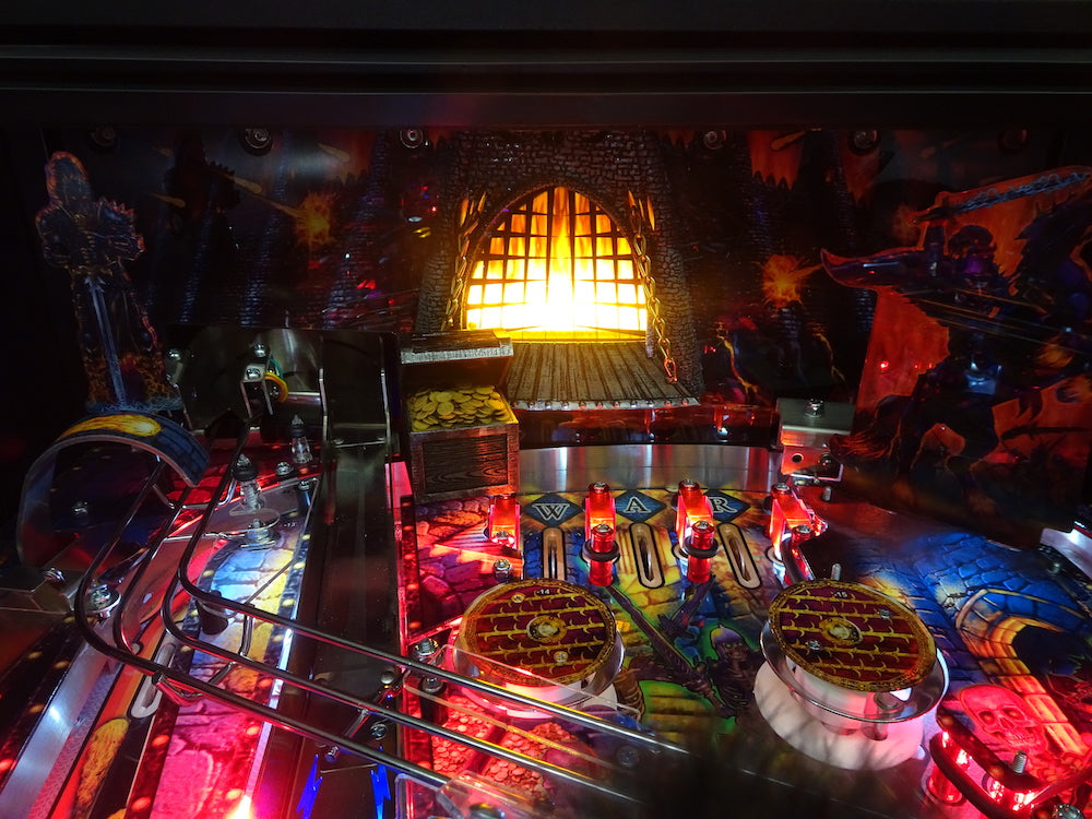 Black Knight Pro Pinball Chest Diverter Cover