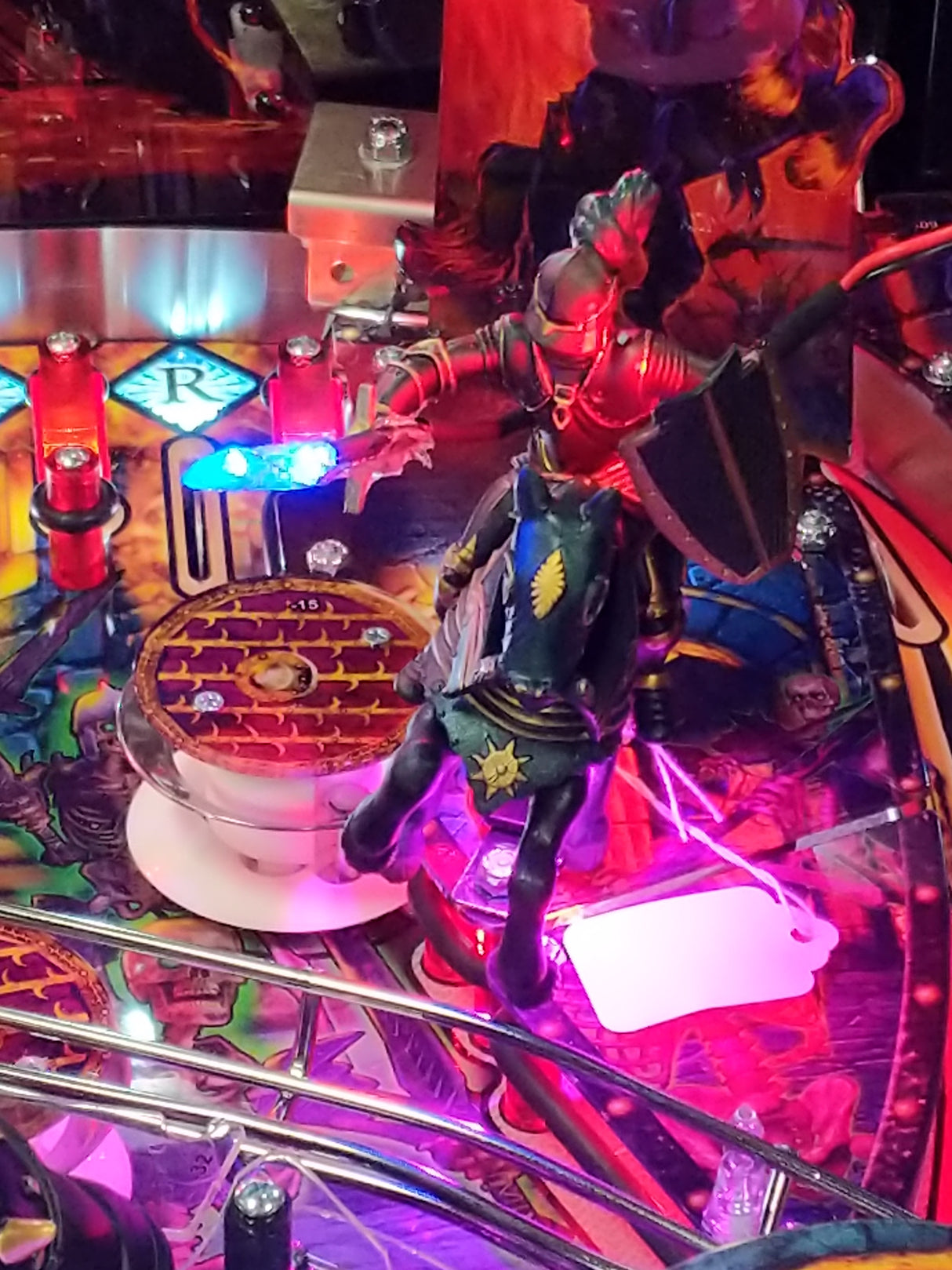 Black Knight Pinball Illuminated Knight