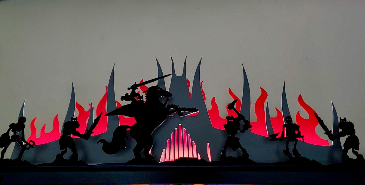 Black Knight Pinball Silhouette Topper