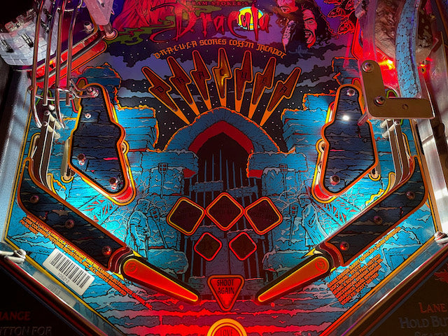 Bram Stokers Dracula Pinball Plastic Protectors