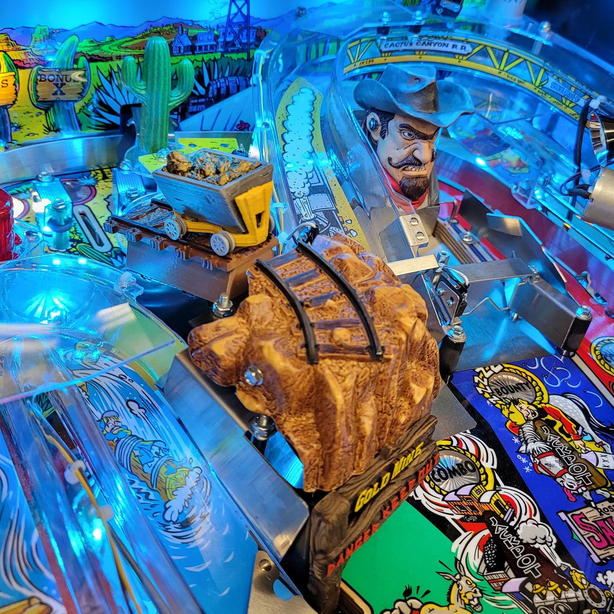 cactus mod Cactus Canyon Pinball Mine Cart and Track