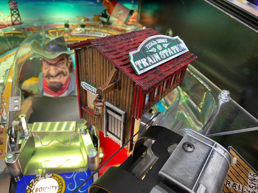 Cactus Canyon Pinball Train Station