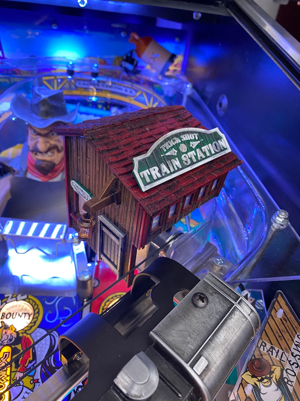 Cactus Canyon Pinball Train Station