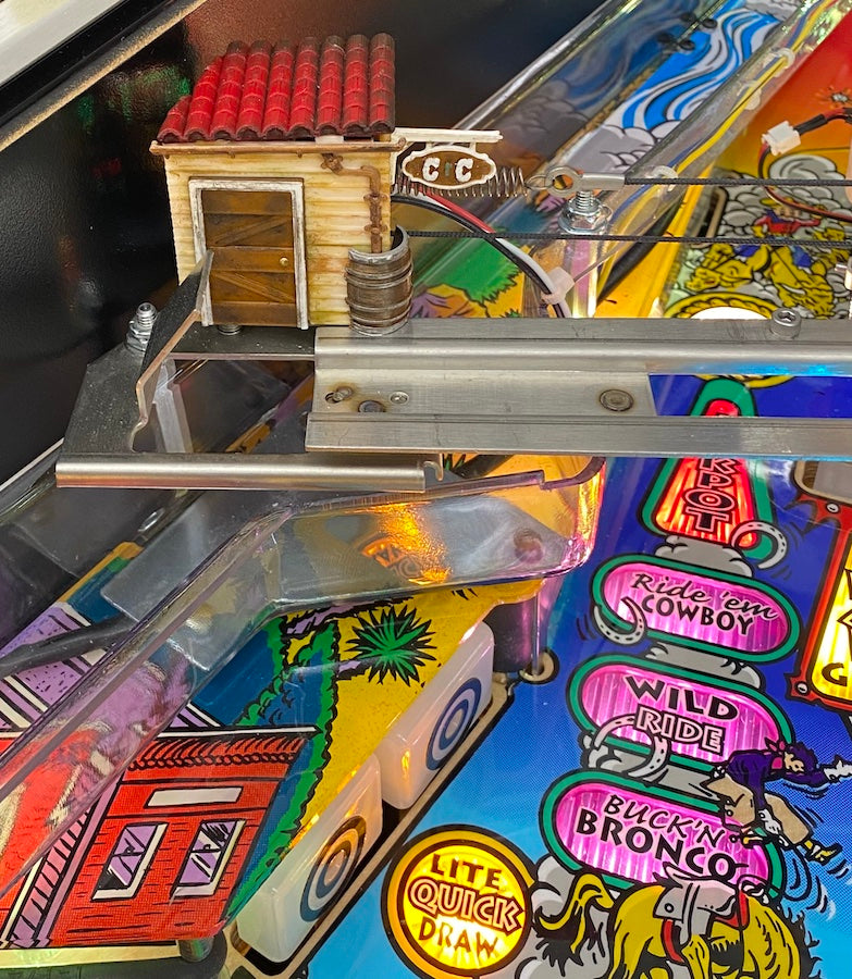 Cactus Canyon Pinball Train Stop