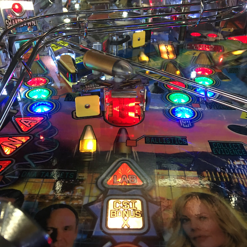 CSI Pinball Scoop Illumination