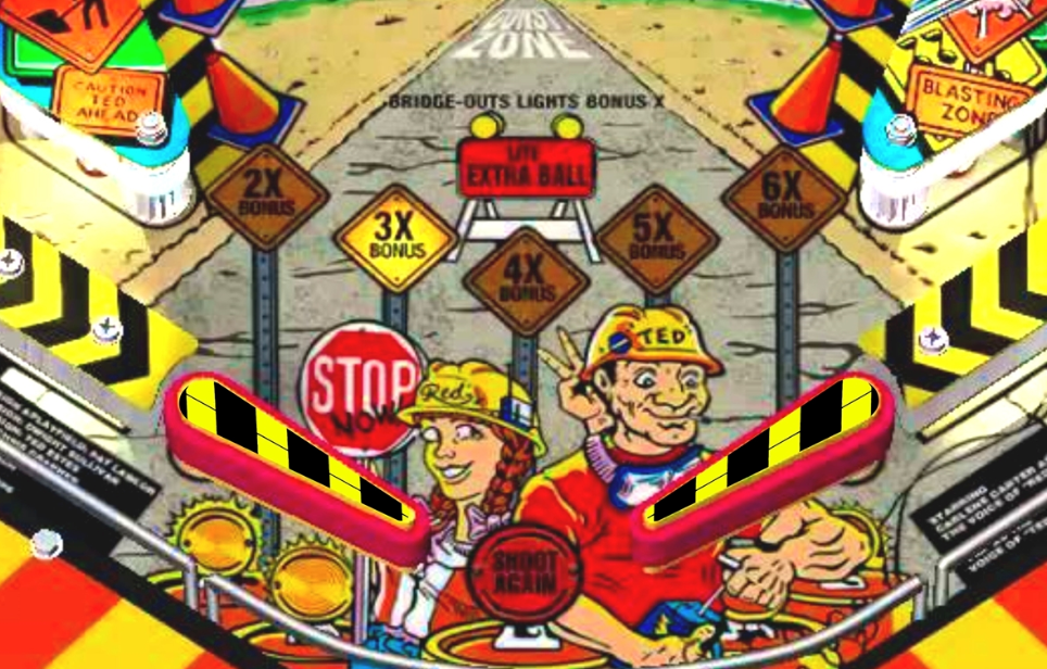 Danger Zone Flipper Bat Toppers