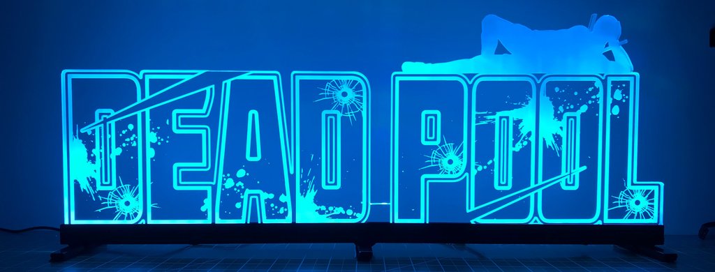 Deadpool Pinball Acrylic Topper