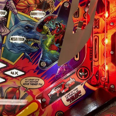 Deadpool Pinball Plastic Protector Set