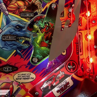 Deadpool Pinball Plastic Protector Set