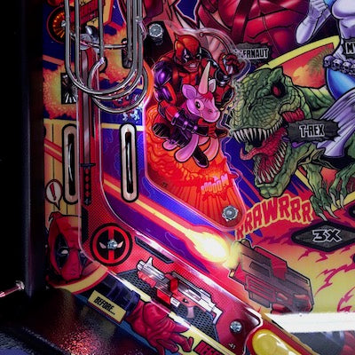 Deadpool Pinball Plastic Protector Set