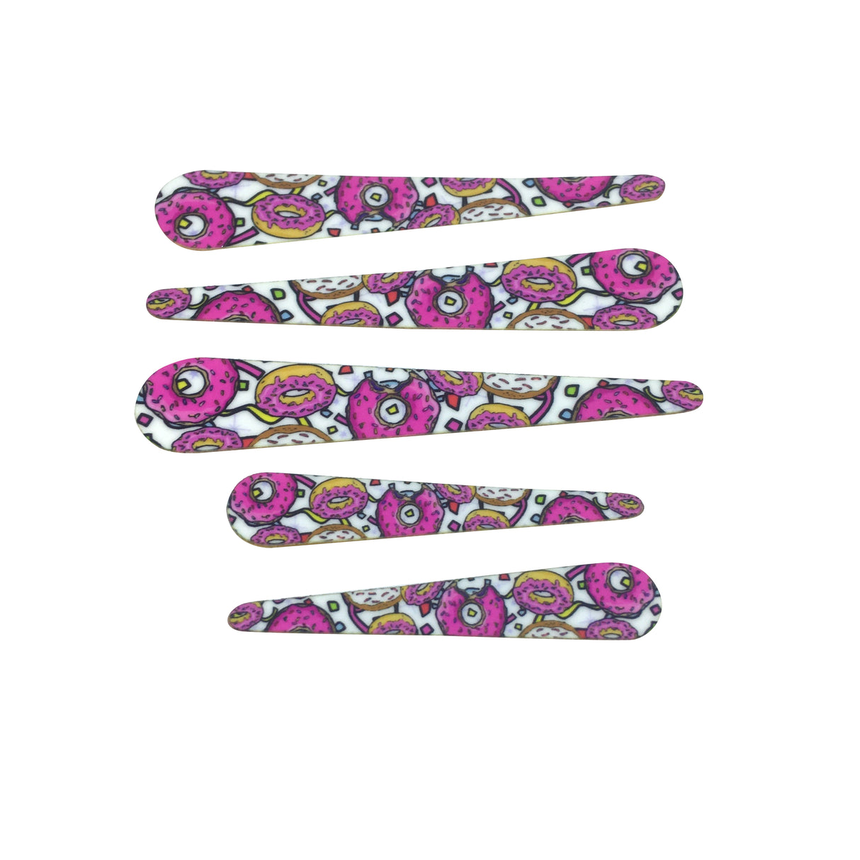 Donut and Confetti Flipper Bat Toppers