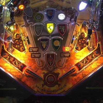 Game of Thrones Pinball Plastic Protectors - Mezel Mods
- 2