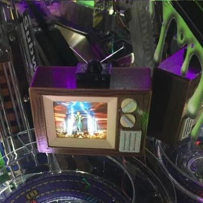 Ghostbusters Pinball TV Video Display Mod - Mezel Mods
 - 1