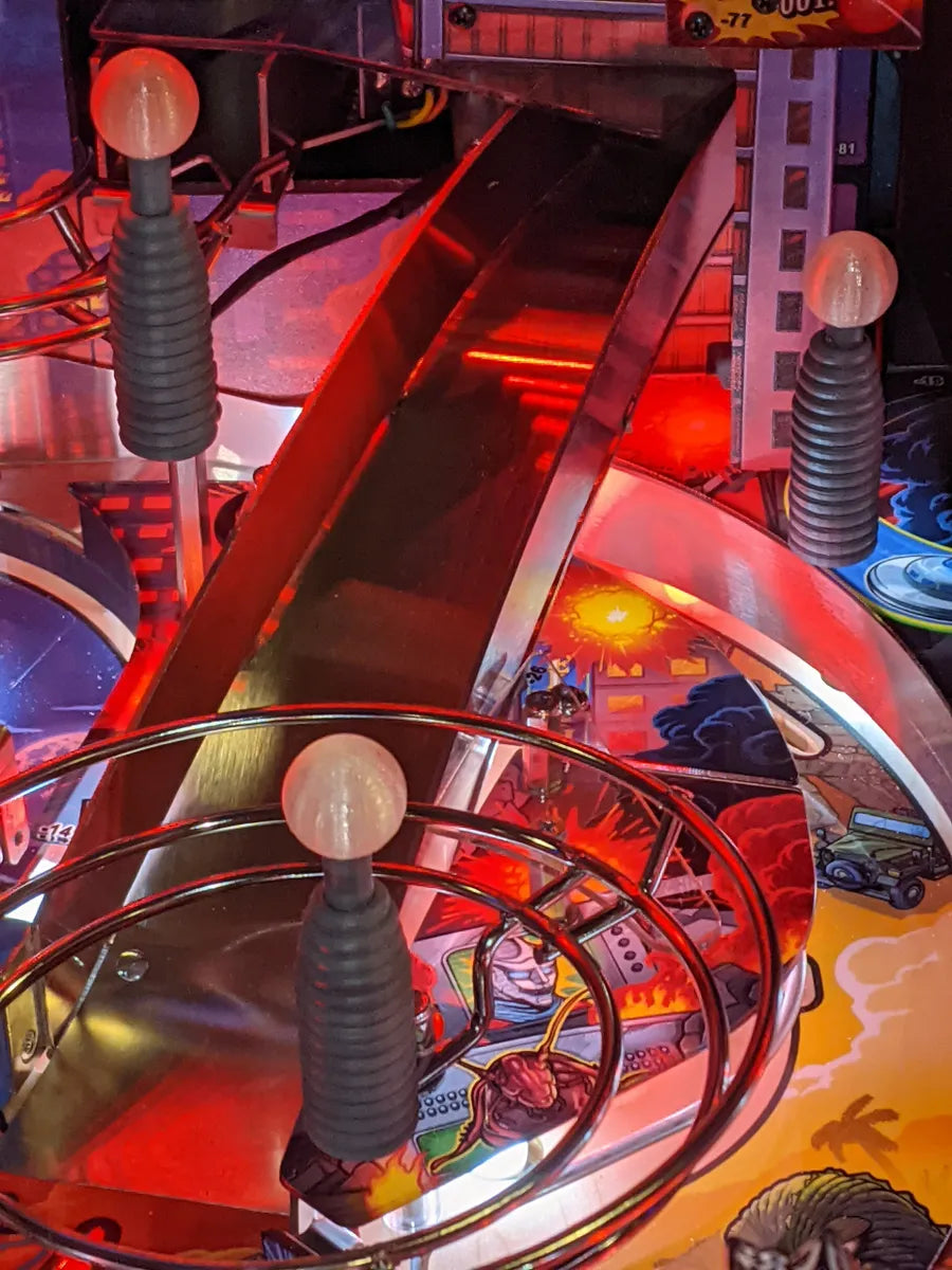 Godzilla Pinball Interactive Tesla Coils