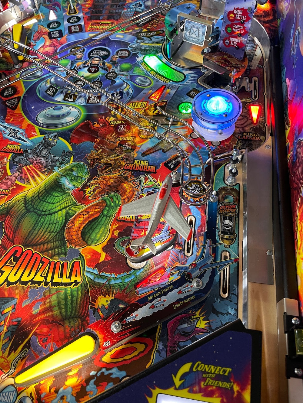 Godzilla F86 Saber Jet Fighters