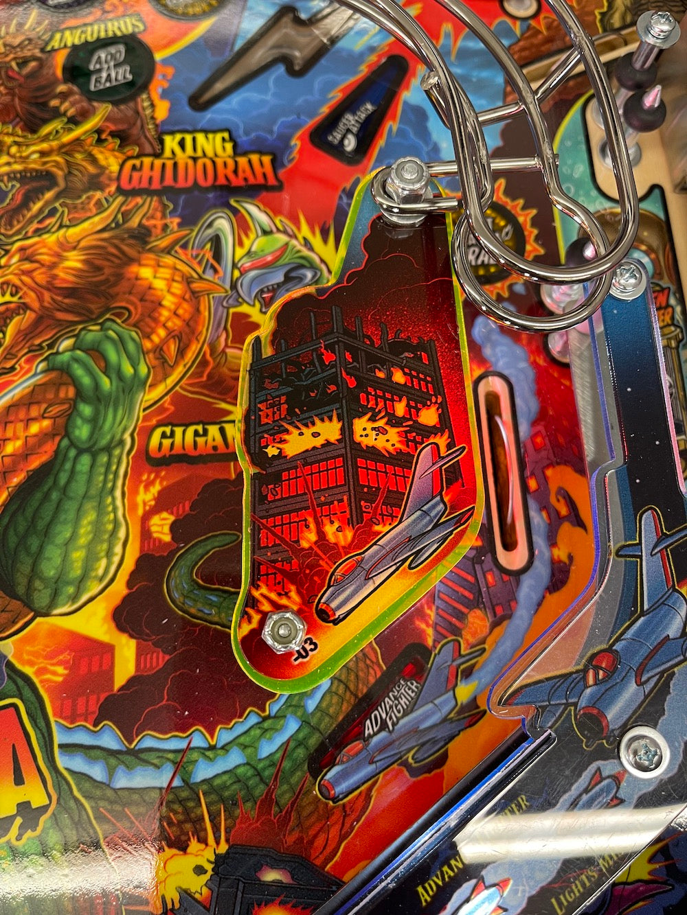Godzilla Pinball Plastic Protector Set