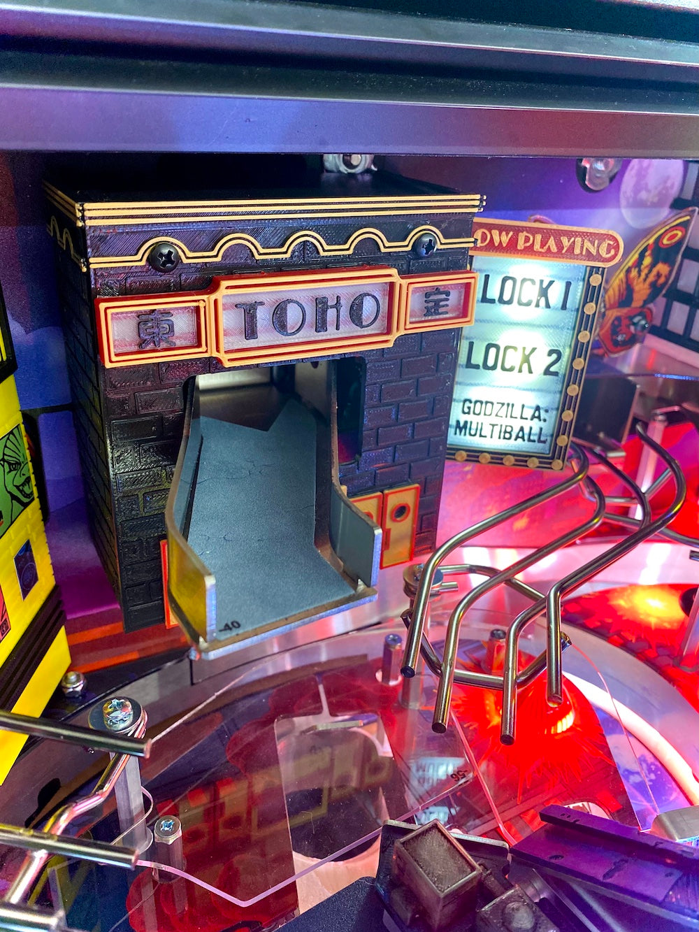 Godzilla Pinball Theatre Building Upgrade- Premium/LE