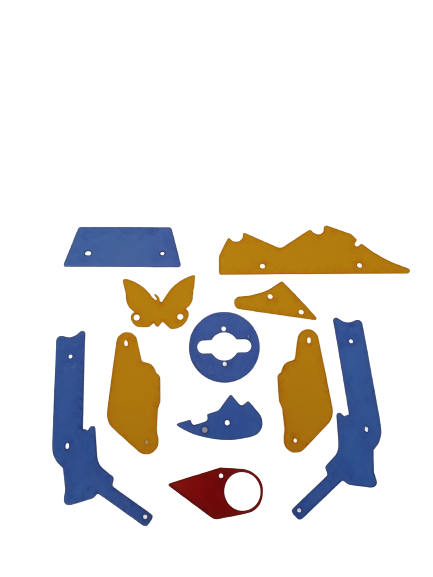 Godzilla Pinball Plastic Color Guard Protectors