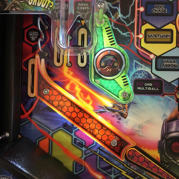 Guardians of the Galaxy Pinball Plastic Protectors